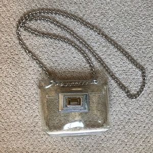 Steve Madden Clear Gameday Purse